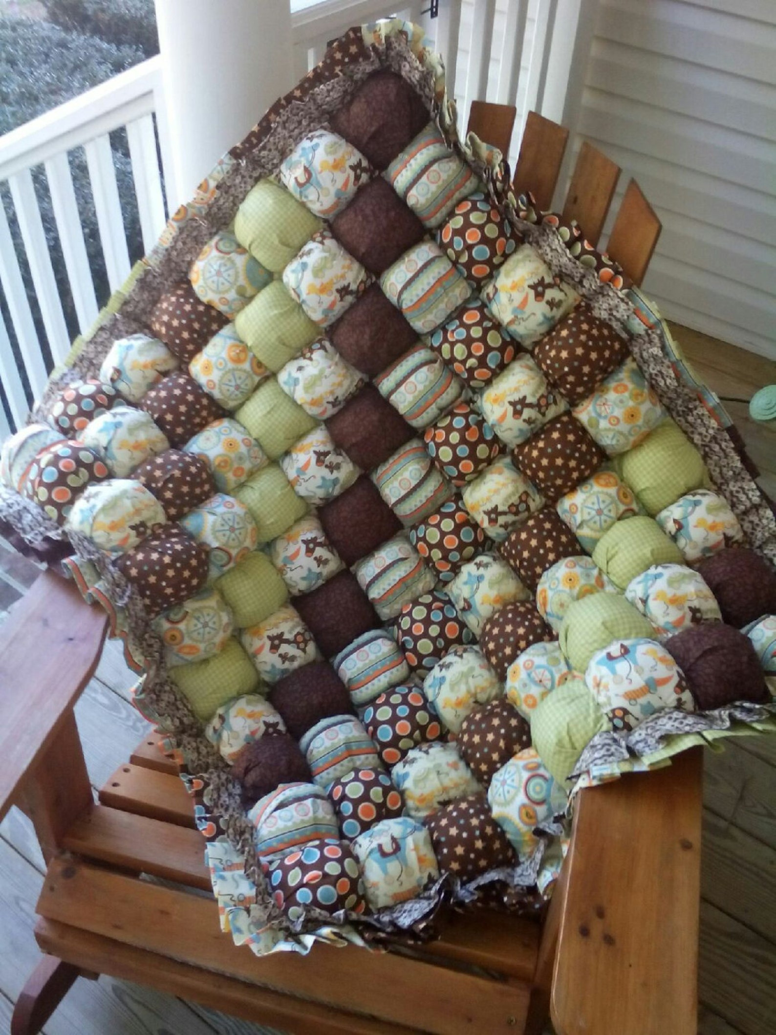 Tummy Time Baby Bubble Quilt Custom Made to Order Etsy