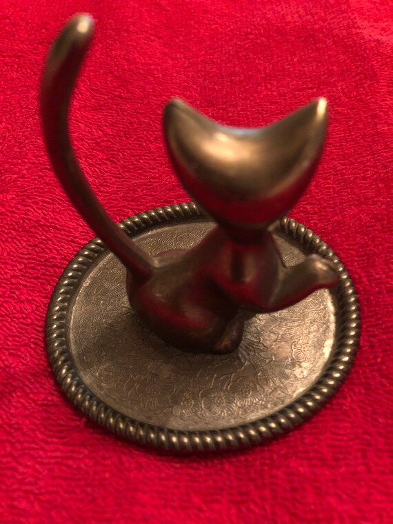 Silver Cat Ring Holder Rings Can Be Stored On The… - image 4