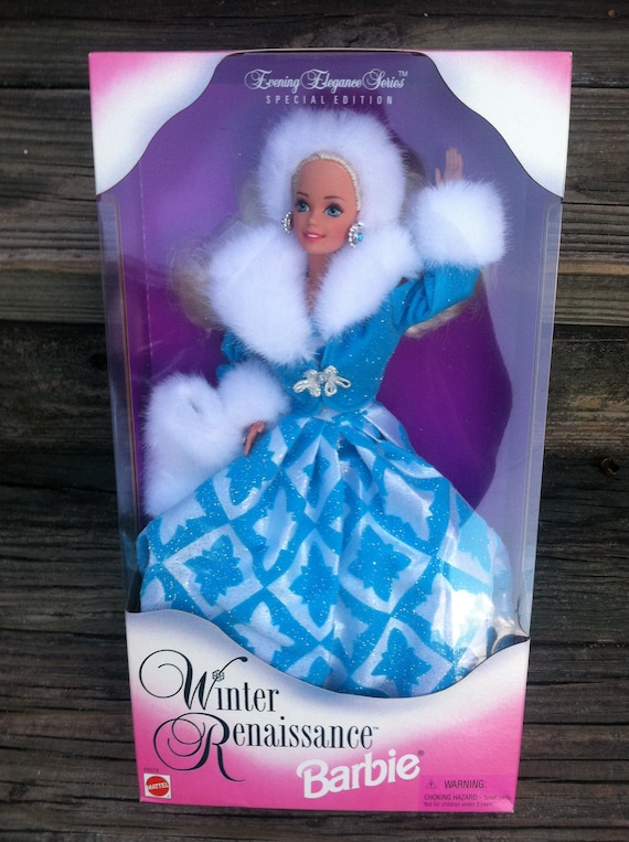 Winter renaissance barbie 1996 new arrivals