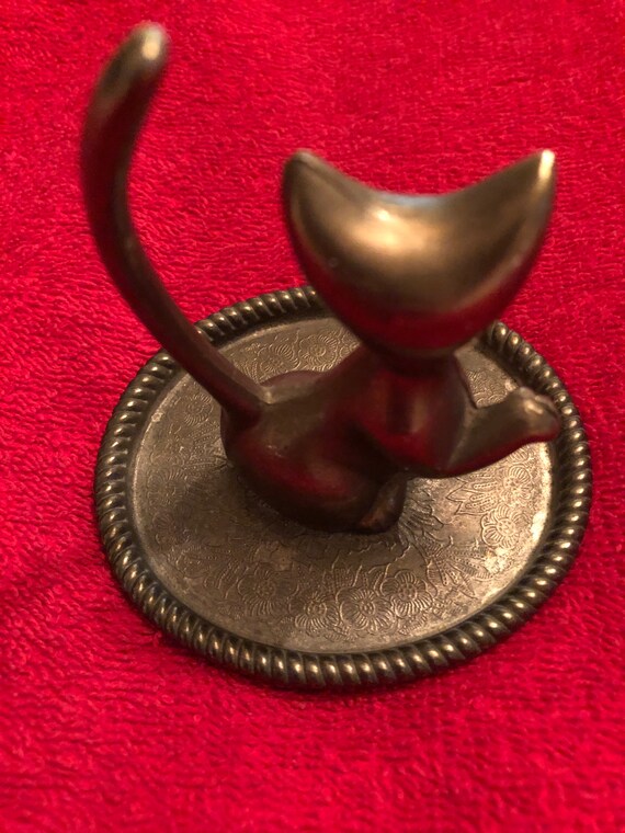 Silver Cat Ring Holder Rings Can Be Stored On The… - image 3