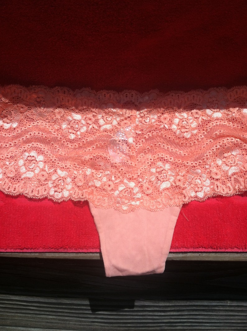 Women/'s Lingerie Undies Packaged As An Icecream Cone Lace Panties Lime Green And Orange