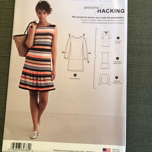 Uncut Factory Fold Sewing Pattern Simplicity D0946 Sizes XXS To XXL Misses Knit Dress Or Top With Options For Design Hacking 2018 Sold 20.95