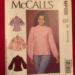 Uncut Factory Fold Sewing Pattern McCall/'s M7471 Sizes 14 16 18 20 22 Misses/' Tops And Tunic Copyright 2016 Originally Sold For 17.95