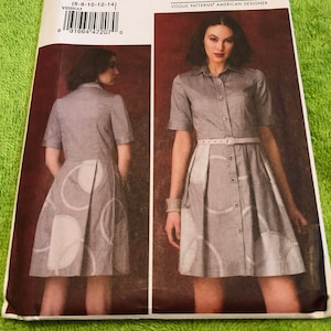 Uncut Factory Fold Pattern Vogue V9269 Julio Cesar NYC American Designer Size 6 8 10 12 14 Misses&#39; Dress 2017 The McCall Pattern Company
