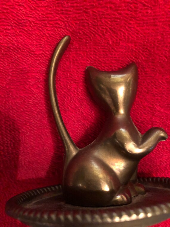 Silver Cat Ring Holder Rings Can Be Stored On The… - image 6