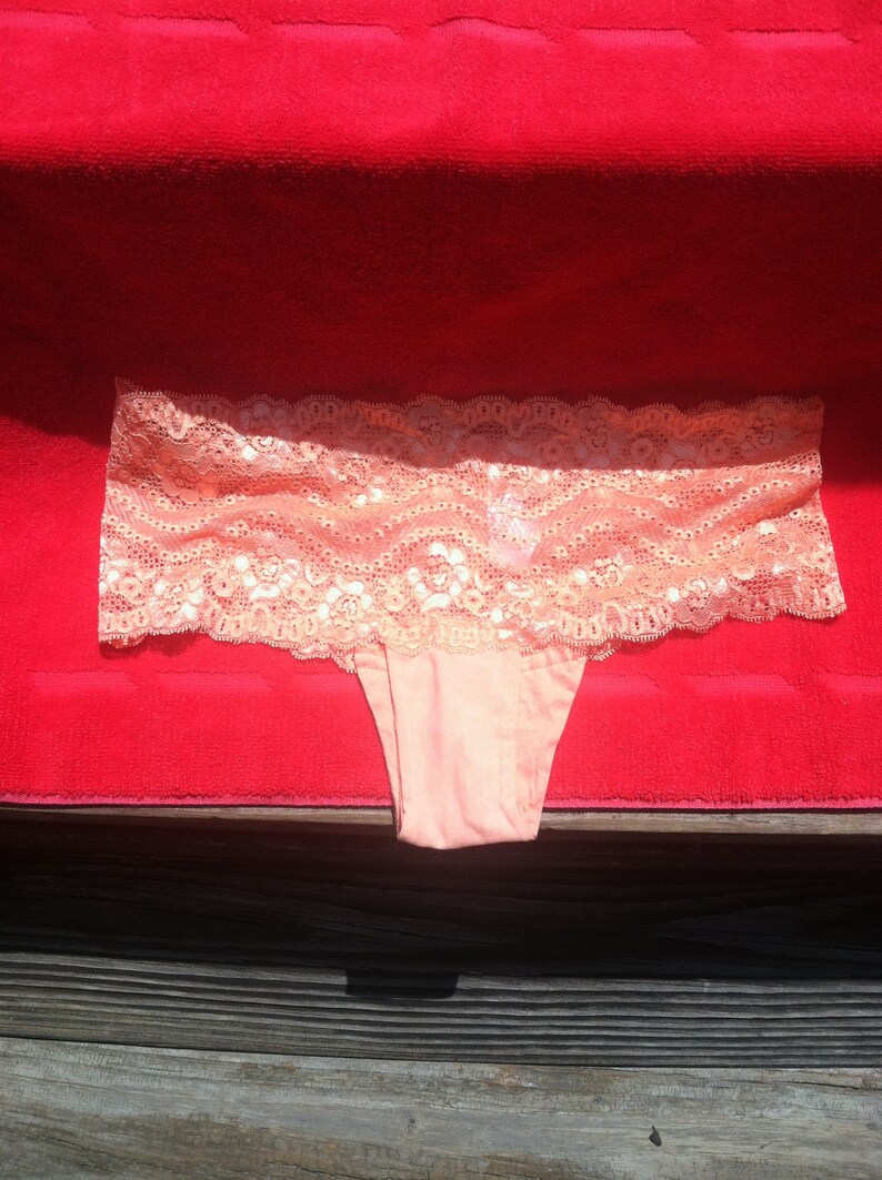 Women/'s Lingerie Undies Packaged As An Icecream Cone Lace Panties Lime Green And Orange