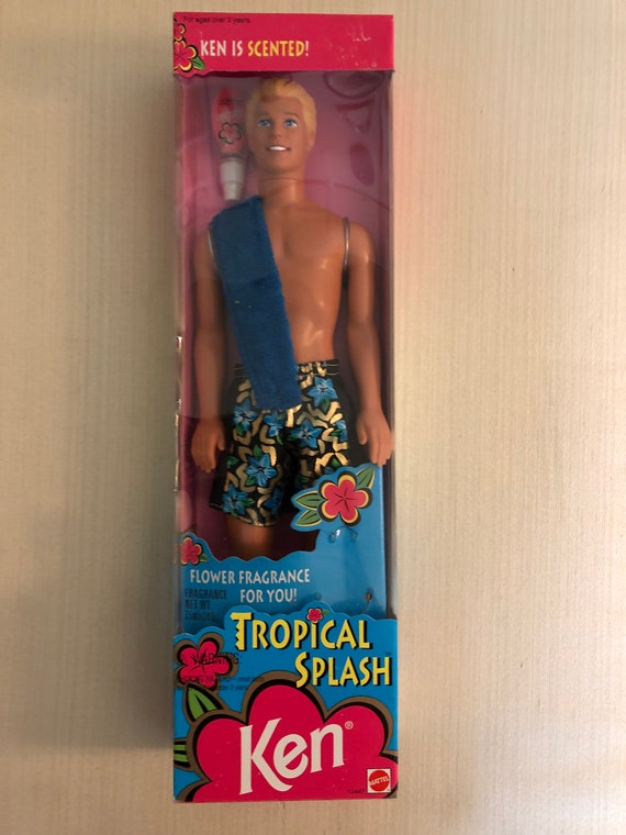 Vintage Ken Barbie Doll Tropical Splash New in Box 1994 -  Denmark