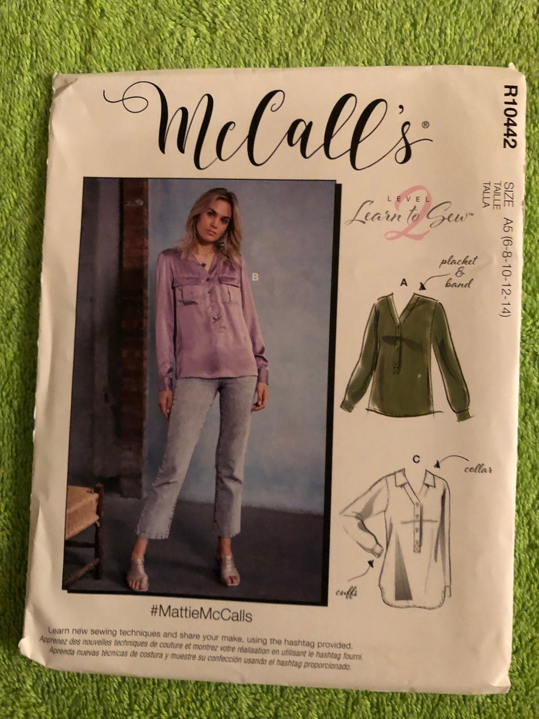 McCall's Sewing Pattern - Sizes 6, 8, 10, 12, 14 (Needle Arts)