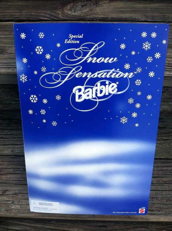 snow sensation barbie value