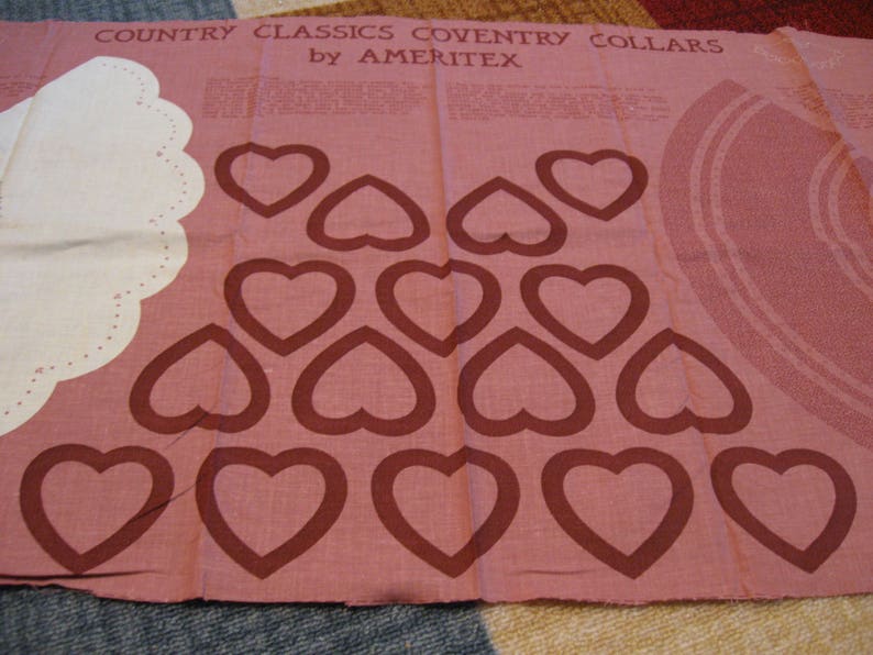 Country Classics Coventry Collars By Ameritex Foral Collar With Dangling Hearts And Solid Collar With Floral Heart Embellishments