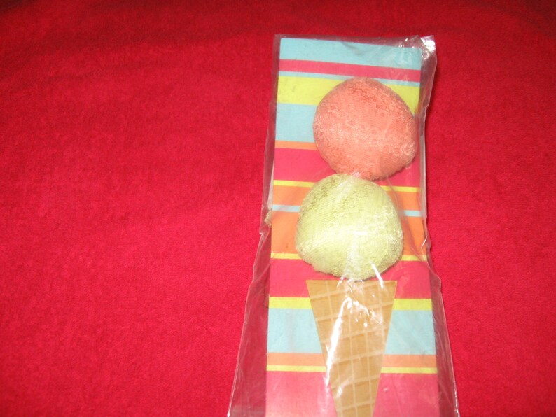 Women/'s Lingerie Undies Packaged As An Icecream Cone Lace Panties Lime Green And Orange