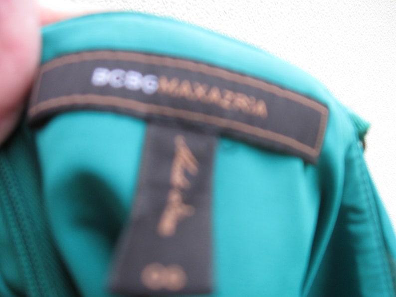 HALF PRICE Sale BCBG Maxazria Green Dressy Dress Great For Summer Teas Weddings Bridal Showers Or Any Special Occassion Even Prom