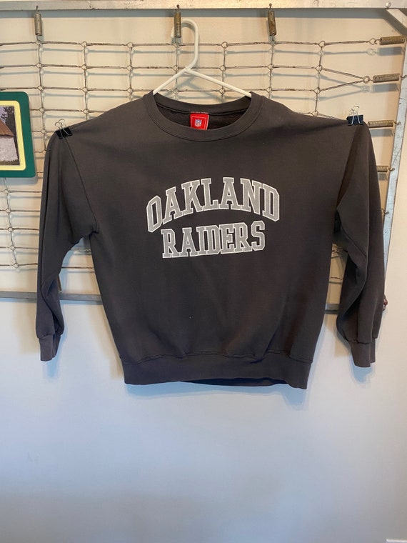 Vintage NFL Oakland Raiders Sweat Shirt - image 5