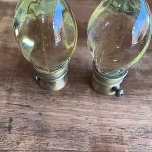 Vintage Pair of Wood Curtain Rod Bed Finials Salvaged Upcycled –  Charmantiques
