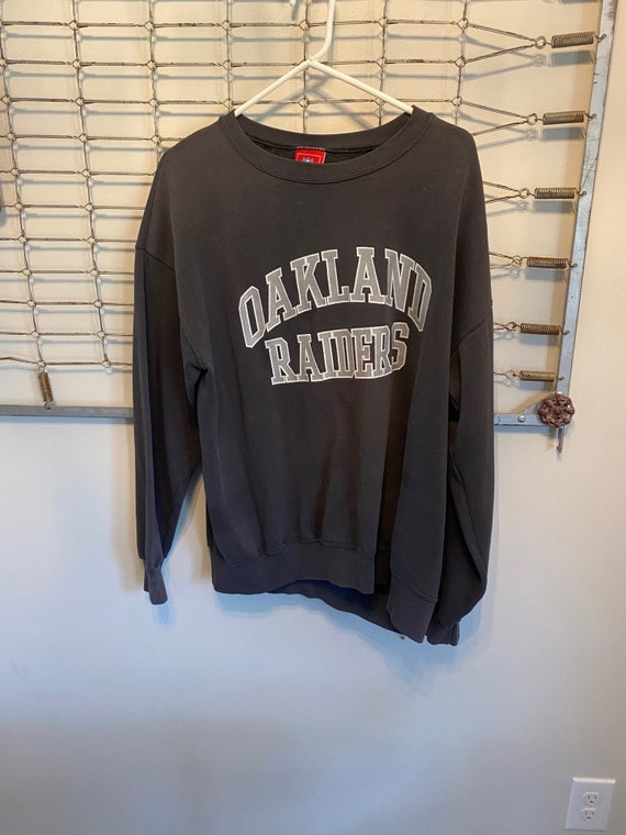 Vintage NFL Oakland Raiders Sweat Shirt - image 1
