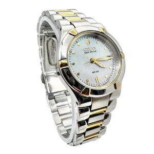 Citizen Mother of Pearl Watch - Etsy display picture 1