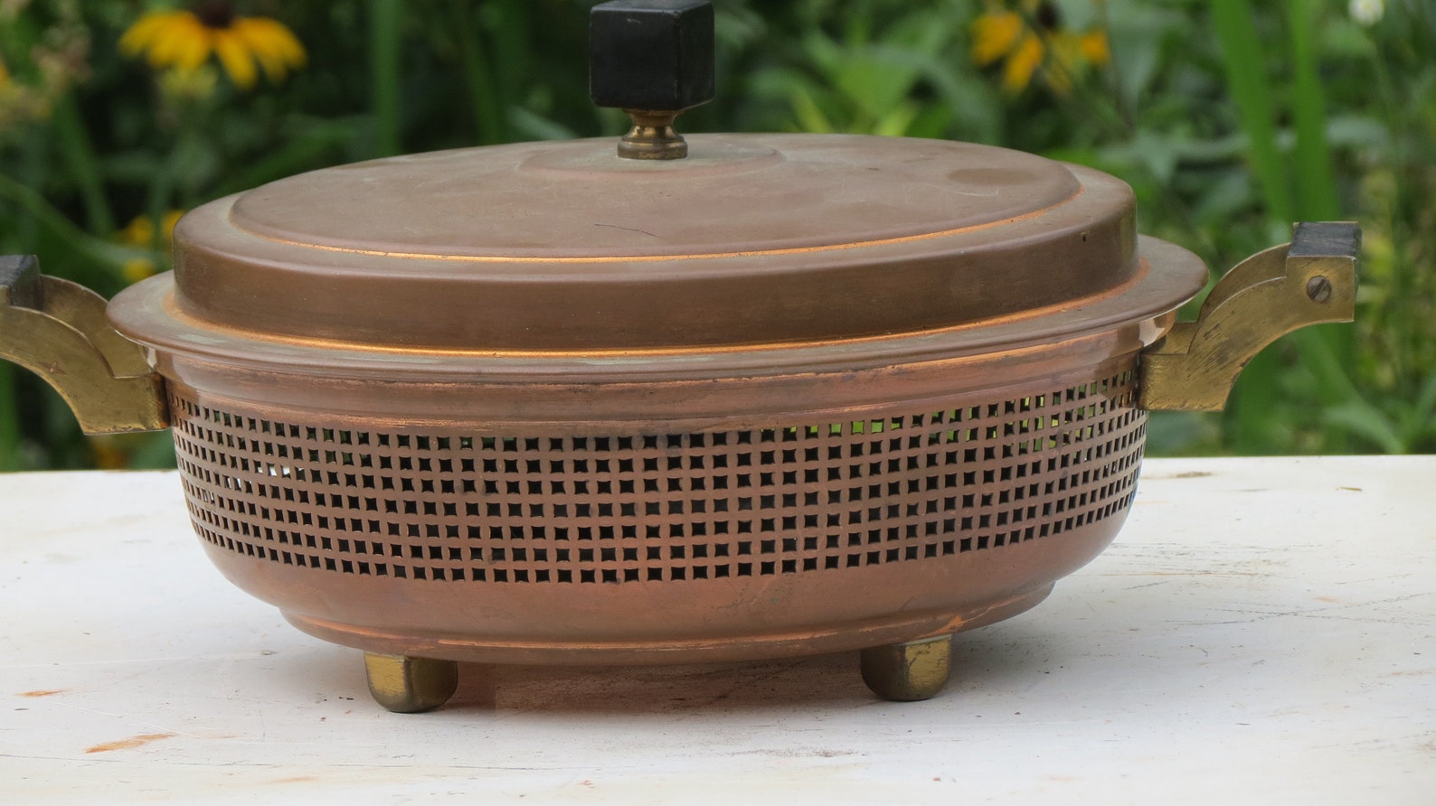 Copper Cookware Vintage Kitchenware Etsy