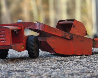Vintage 1950's Structo Toys 'steel Cargo Co.' Tractor