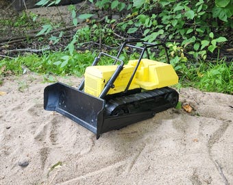 Vintage Tonka Toy Bulldozer Old New England Barn Treasures