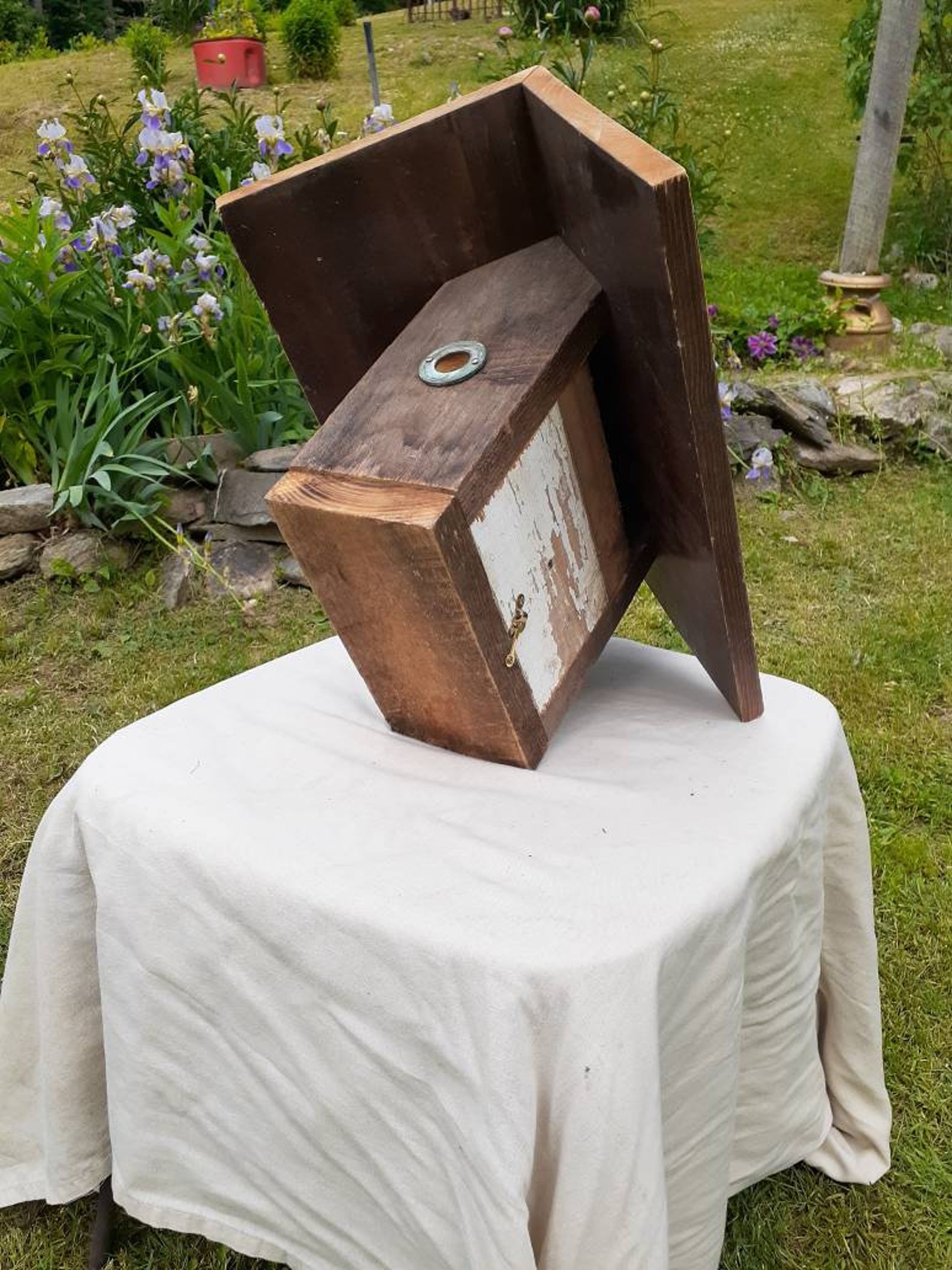 Rustic Repurposed Recycled Salvaged Barnboard Birdhouse | Etsy
