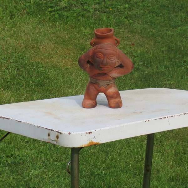 Pre Colombian Style Vintage Statue Old Barn Treasures Farm Fresh Finds