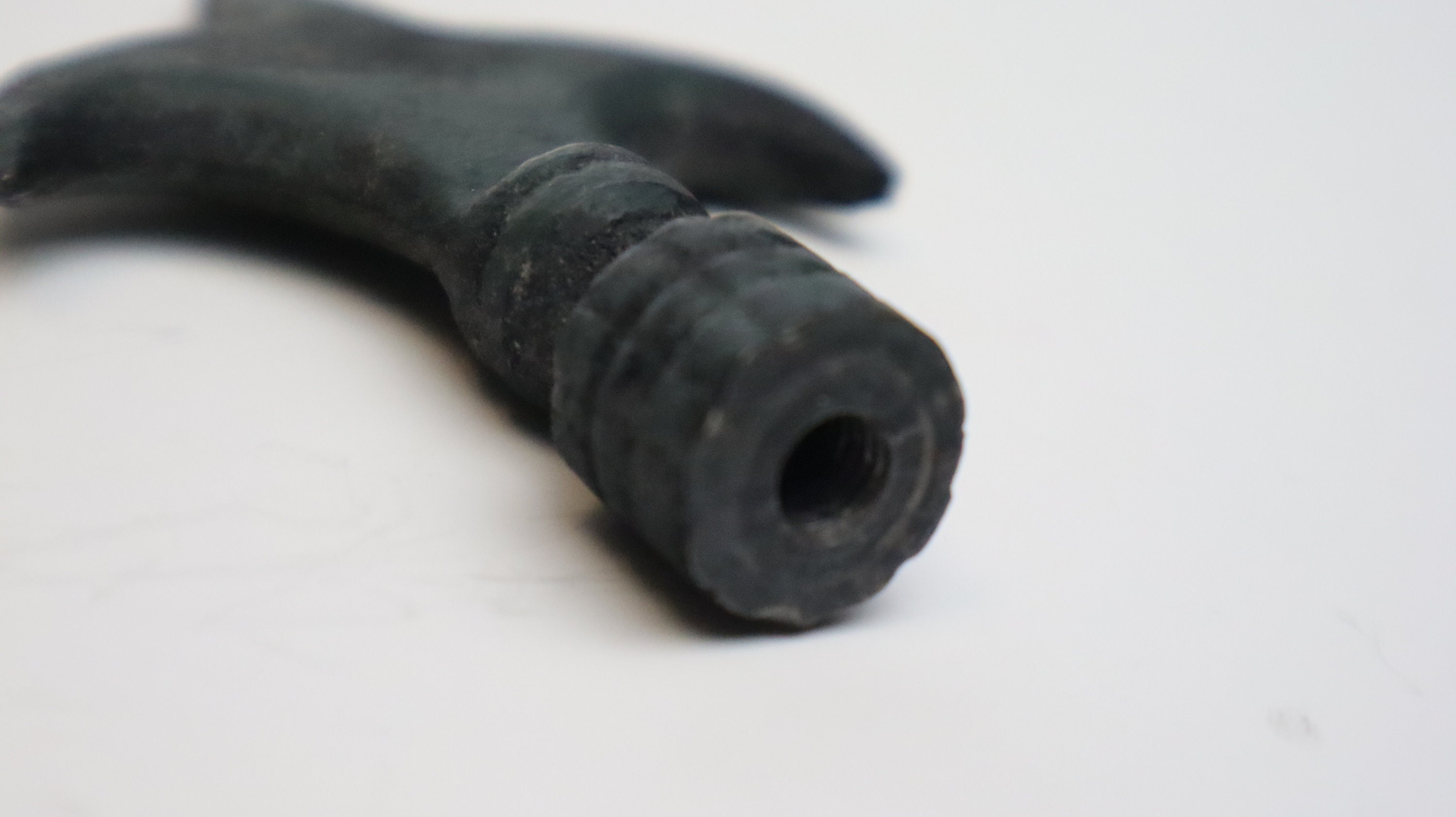Antique Finial Gate Spear Black Cast Iron Spire Threaded Screw on ...
