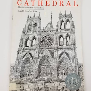 Cathedral The Story of Its Construction by David Macaulay Illustrated Architecture Art History Book Paperback
