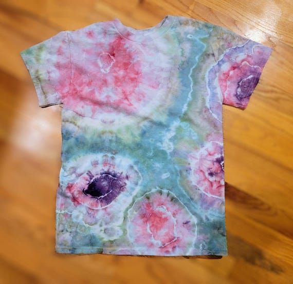 Hand Tied Tie Dye Shirt: Vibrant Swirls, Unique Artistry, Soft Comfort