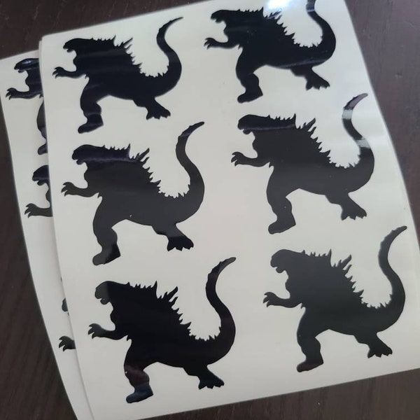 Godzilla Vinyl Sticker Sheets