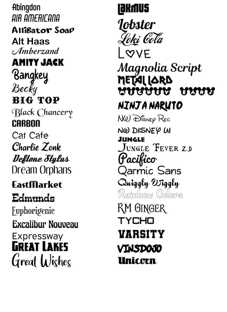 Personalized Vinyl Name Decal Etsy