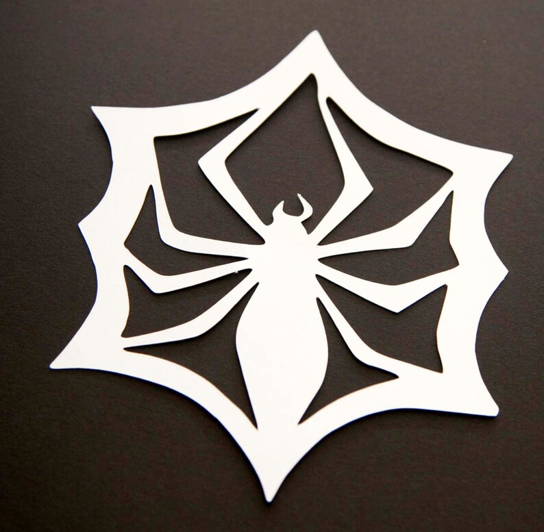 8 Spider SM Snowflake From Nightmare Before Christmas Etsy