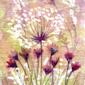 Original Watercolour ACEO Painting &#39;Meadow Series No. 4&#39;