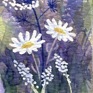 Original Watercolour ACEO Painting &#39;Meadow Series No. 6&#39;
