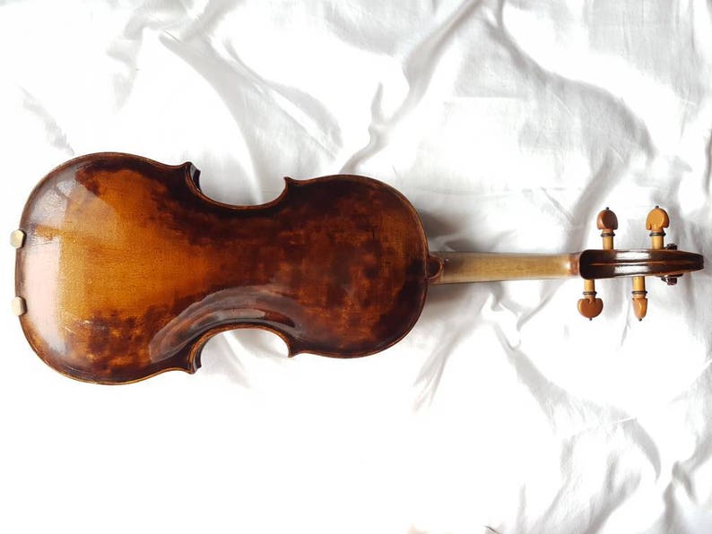 Circa 1754 Fridrich Lorenz RARE 7/8 Old Violin Hungarian Temesvar, Belvaros Fully restored, for professional classical musicians image 2