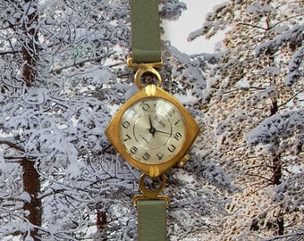 Slava Russian mechanical women's watch, wind up watch MOVE BABY MOVE