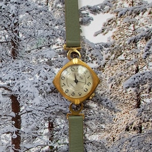 Slava Russian mechanical women&#39;s watch, wind up watch MOVE BABY MOVE