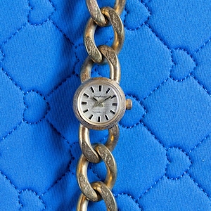 Jungbauer German wind up, mechanical women&#39;s watch STEEL LACE BOND