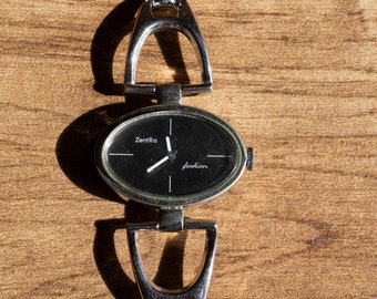 Zentra Swiss mechanical women's watch OVAL MOON WATCH