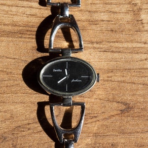 Zentra Swiss mechanical women's watch OVAL MOON WATCH