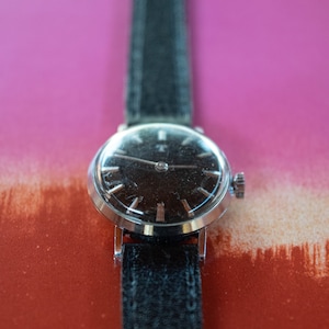 Tissot vintage Swiss  BLACK LEMONDE SPLASH mechanical women's watch