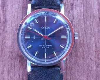 Orion Zwitsers automatisch herenhorloge BLUE BANKER BANQUETT