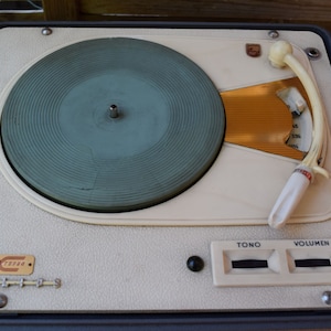 Philips Dutch VINTAGE BLUES record player 1960