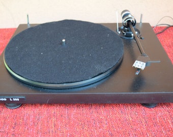 Lenco L 500 Swiss LATE AFTERNOON BLUES record player 1980s