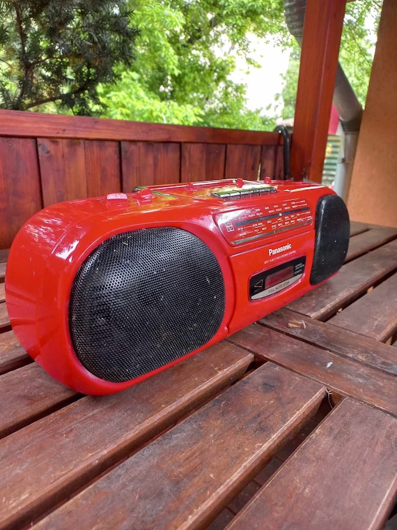 Panasonic ロディオ赤 Panasonic RX FS 430 Vintage Japanese Boombox RED River - Etsy