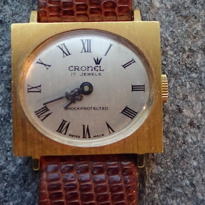 Cronel watch 17 jewels hotsell