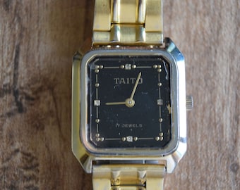 Taito Swiss mechanical men's watch TRANSPARENT MIDNIGHT WISH