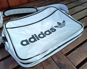 Vintage Sport Bag Adidas 30 Original 1980s - Dark Blue Vintage Sport Bag Adidas 30 Original 1980s - Dark Blue