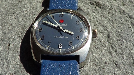 Roamer Vanguard vintage Swiss mechanical men's / … - image 1