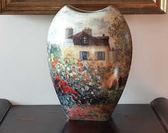 Goebel Artis Orbis Monet La Maison de L'Artiste vaso de chão XXL de edição limitada