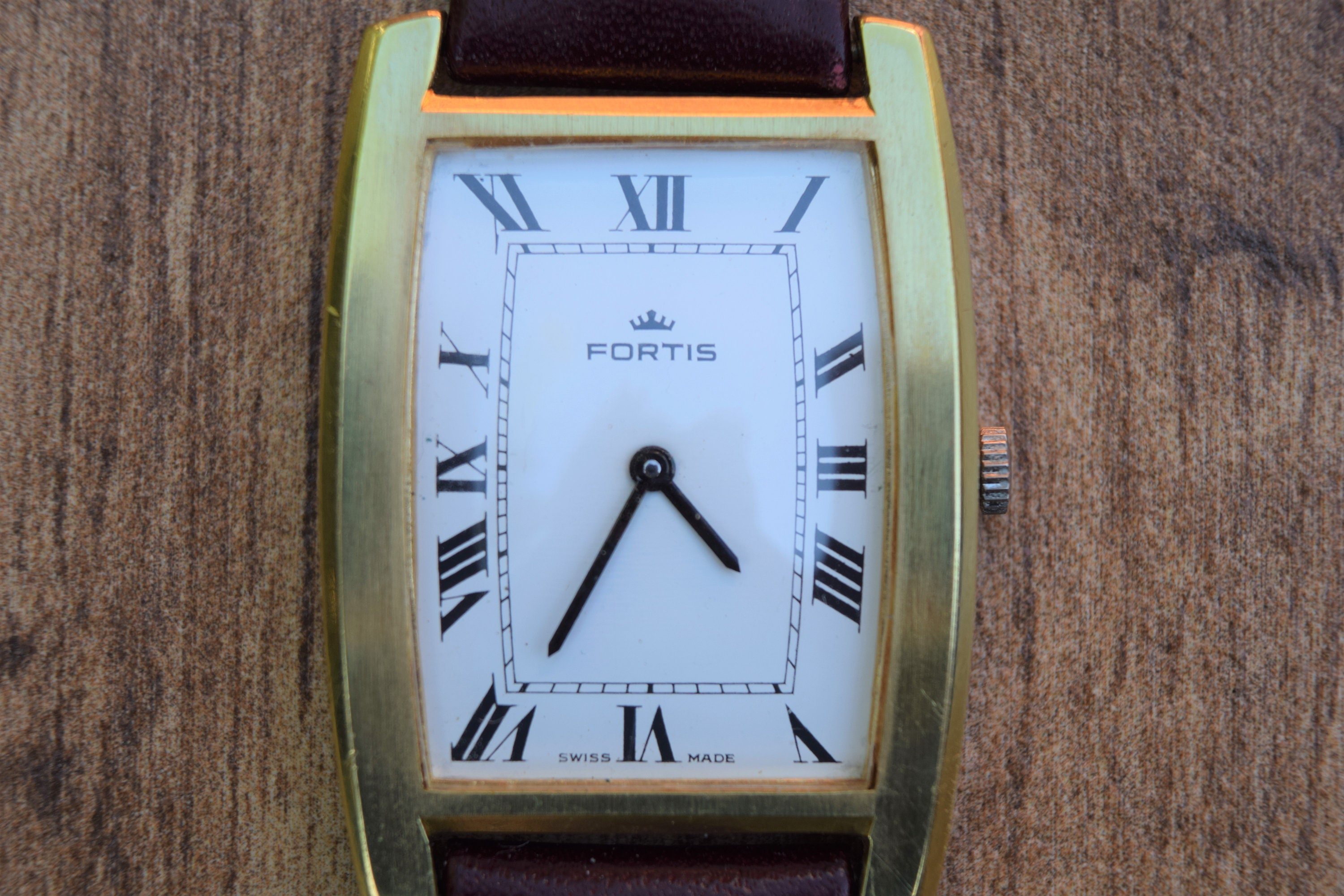 ◇70'ヴィンテージFortisスイス◇アンティーク 手巻き時計